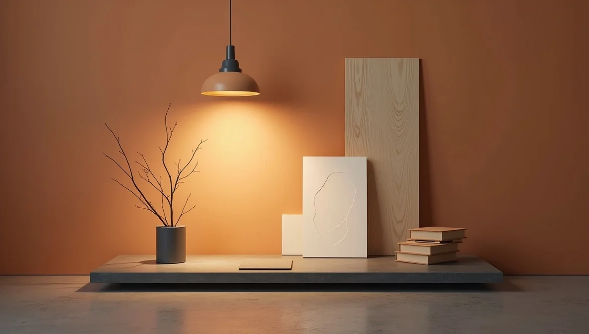 Decorative lighting build from Abstract DIY Kits