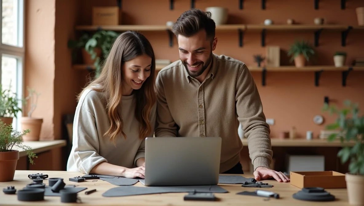 Family building creative home décor with Abstract DIY Kits